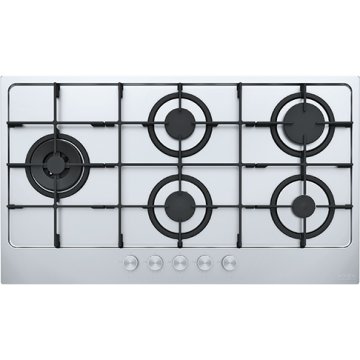Franke Maris FHMA Acciaio inox Da incasso 88 cm Gas 5 Fornello(i)
