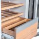 GRF T9183WINXG frigorifero side-by-side Libera installazione 548 L E Acciaio inox 6