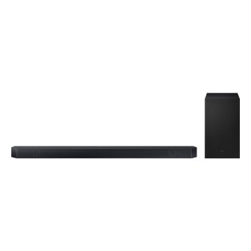 Samsung Soundbar HW-Q700D/ZF Serie Q, 9 Speaker, Wireless Dolby Atmos, Audio a 3.1.2 Canali, Q-Simphony, Compatibile con Alexa e Google Assistant, Titan Nero 2024