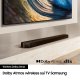 Samsung Soundbar HW-Q700D/ZF Serie Q, 9 Speaker, Wireless Dolby Atmos, Audio a 3.1.2 Canali, Q-Simphony, Compatibile con Alexa e Google Assistant, Titan Black 2024 6