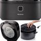 Hisense HAF1350DR Singolo 6,7 L Indipendente 1350 W Friggitrice ad aria calda Nero 30