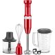 KitchenAid 5KHBV83EER Frullatore ad immersione 180 W Rosso, Acciaio inox 3
