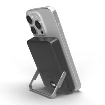 SBS TEBB10000MAGSTAND batteria portatile 10000 mAh Carica wireless Nero