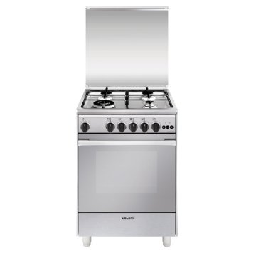 Glem Gas U664VI cucina Elettrico/Gas Acciaio inox