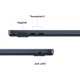 Apple MacBook Air 13'' M4 chip 10-core CPU 8-core GPU, 16GB, 256GB SSD - Mezzanotte 8