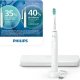 Philips 3100 series Sonicare Spazzolino Elettrico Sonico Bianco, con custodia da viaggio HX3673/13 4