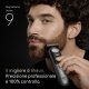 Braun BeardTrimmer 9 Regolabarba Series 9, +7 Strumenti Da Barbiere, 52 Lunghezze, ProBlade, BT9520, Cromo 5