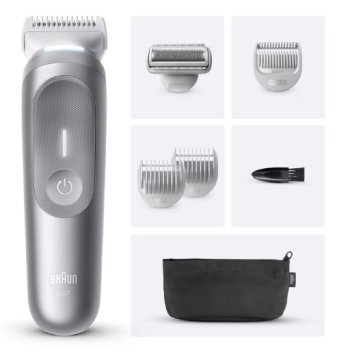 Braun Series 7 BG7550 rasoio elettrico / regolabarba / tagliabasette Grigio
