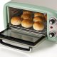 Ariete 3919 Forno Elettrico Vintage, 800W, Capacità 10L, Doppio vetro, Retrò, Verde 4