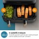 Philips Serie 3000 Airfryer doppio cestello, friggitrice ad aria da 9.0L, 12 metodi di cottura, App per ricette NA352/00 14