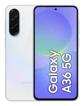Samsung Galaxy A36 5G, Smartphone con Funzioni intelligenti, Display Super AMOLED 6.7”, 8GB RAM, 256GB, Camera 50MP, Batteria 5.000 mAh, IP67, Awesome Bianco