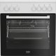 Beko Forno Elettrico Ventilato con Grill Elettrico e Timer, coperchio in vetro, ventilazione tangenziale, Bianco 2