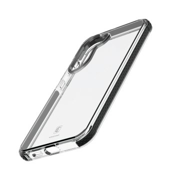 Cellularline Tetra Force Strong Guard - Galaxy A36/A56 Custodia flessibile ultra-protettiva, anti-shock con tecnologia antibatterica Microban® integrata