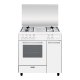 Glem Gas AS854GX cucina Elettrico/Gas Bianco 2