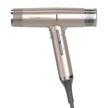 GA.MA iQ1 Perfetto Nero: leggero, compatto, ergonomico, interfaccia digitale, Motore Brushless Intelligente, Tecnologia agli ioni, Effetto Venturi, Sistema di Autodiagnosi e di Autopulizia, Funzione 