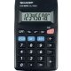 Sharp EL-233S calcolatrice Tasca Calcolatrice di base Nero 3