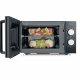 Severin MW 7762 forno a microonde Nero, Acciaio inox Microonde con grill Superficie piana 20 L 800 W 4