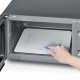 Severin MW 7762 forno a microonde Nero, Acciaio inox Microonde con grill Superficie piana 20 L 800 W 7