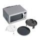 Severin MW 7918 forno a microonde Argento Microonde combinato Superficie piana 25 L 900 W 7