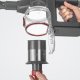Severin HV 7968 scopa elettrica Aspirapolvere elettrica Batteria Secco Sacchetto per la polvere 0,4 L 300 W Antracite, Rosso, Argento 2000 Ah 6