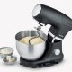 Severin KM 3898 robot da cucina 1000 W 5,5 L Nero, Argento Bilance incorporate 3