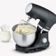 Severin KM 3898 robot da cucina 1000 W 5,5 L Nero, Argento Bilance incorporate 5