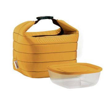 Fratelli Guzzini On the Go contenitori termico Marrone, Arancione, Trasparente