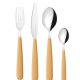 Fratelli Guzzini 127500206 set di posate 24 pz Grigio, Giallo 2