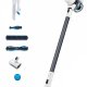 hoogo S4 Aspirapolvere elettrica Batteria Secco HEPA Senza sacchetto 0,4 L 400 W Grafite, Bianco 2