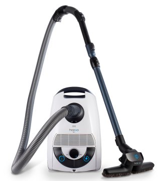 hoogo B3+ flipflop 3 L Aspiratore a cilindro Secco 850 W Sacchetto per la polvere