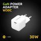 Intenso POWER ADAPTER USB-C GAN/7803022 Universale Bianco AC Ricarica rapida Interno 6