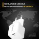 Intenso POWER ADAPTER USB-C GAN/7803022 Universale Bianco AC Ricarica rapida Interno 9