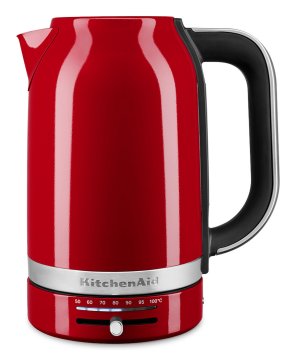 KitchenAid 5KEK1701EER bollitore elettrico 1,7 L 2400 W Nero, Rosso, Acciaio inox