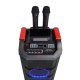 Aiwa Ktbus-608 2-vie Nero Con cavo e senza cavo 80 W 12