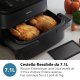 Philips Serie 1000 Airfryer con cestello flexi/doppio, friggitrice ad aria da 7.1L, 10 metodi di cottura, App per ricette NA150/00 12