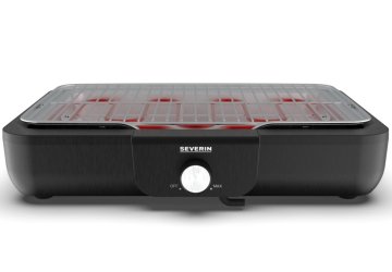 Severin PG 8554 barbecue per l'aperto e bistecchiera Grill Da tavolo Elettrico Nero 2300 W