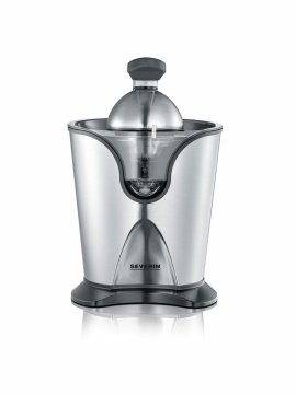 Severin SEV CP 3544 ZITRUSPRESSE spremiagrumi Acciaio inox Nero, Acciaio inox
