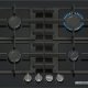 Bosch Serie 4 PNP6B6K40 , Piano cottura a gas, 60 cm, Vetro temperato, Nero 2