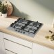Bosch Serie 6 PCP6A5I90 , Piano cottura a gas, 60 cm, Acciaio inox 6