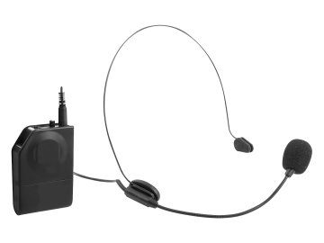 Trevi EM 408 UHF Nero Microfono a clip