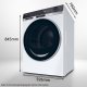 Haier HD90-A3Q397U1-S asciugatrice Libera installazione Caricamento frontale 9 kg A+++ Bianco 8