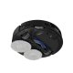 Ecovacs DEEBOT T50 OMNI Robot Aspirapolvere Lavapavimenti, 15000 Pa, Spazzola Laterale Estensibile e Lavapavimenti, ZeroTangle 2.0, lavaggio con acqua calda a 70 ℃, Ultrasottile 81 mm, Nero 9