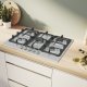 Bosch Serie 4 PGQ7B5K90 , Piano cottura a gas, 75 cm, Acciaio inox 6