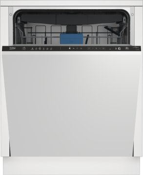 Beko b300 Lavastoviglie a scomparsa totale 60 cm, Classe D, 44dBA, 15 coperti, 6 programmi, Cerniere Sliding