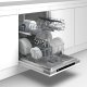 Beko b300 Lavastoviglie a scomparsa totale 60 cm, Classe D, 49dBA, 13 coperti, 4 programmi 3