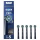 Oral-B Testine Di Ricambio Pro Cross Action Black, 5 Testine 2