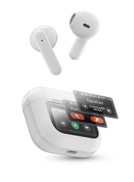 Music Sound GROOVE Auricolare TWS con display touch multi-funzione
