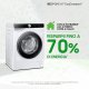 Samsung WW90DG6G94LKU3 lavatrice Caricamento frontale 9 kg 1400 Giri/min Bianco 8