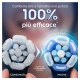 Oral-B Testine di Ricambio iO Series Ultimate Clean Black, testine rotonde di ricambio originali, con setole CrissCross per pulizia e rimozione della placca avanzate e in profondità, 2 18