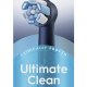 Oral-B Testine di Ricambio iO Series Ultimate Clean Black, testine rotonde di ricambio originali, con setole CrissCross per pulizia e rimozione della placca avanzate e in profondità, 2 4
